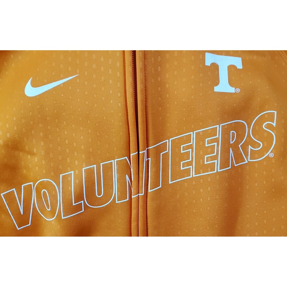 Nike Tennessee Volunteers Hoodie Sweatshirt Full Zip XL Therma-Fit Orange&White - Picture 7 of 12